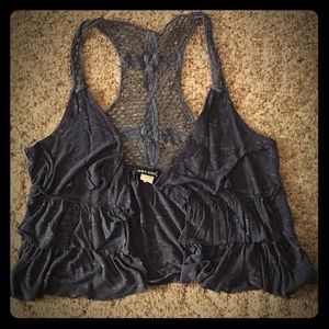 Wet Seal Lace Dress Vest Medium